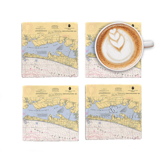 Destin, FL - Marble Coaster Set