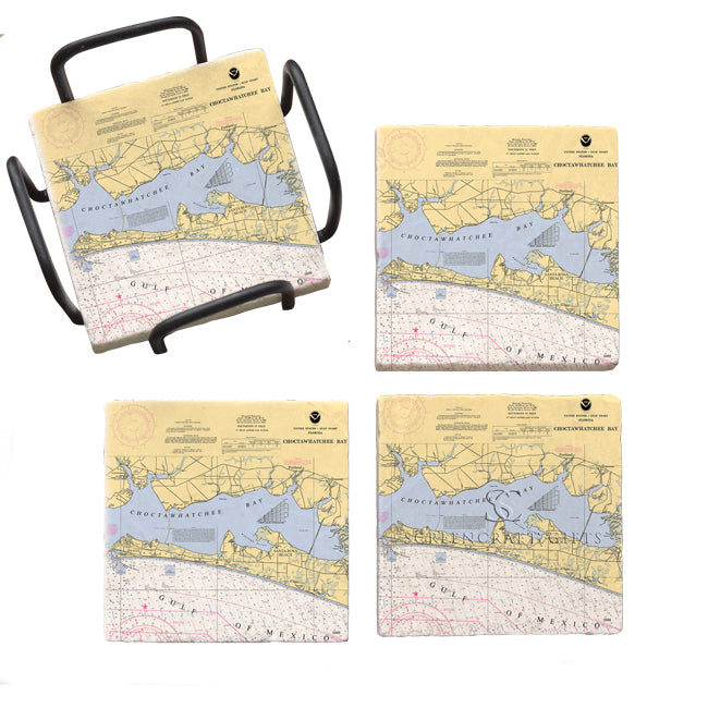 Destin, FL - Marble Coaster Set