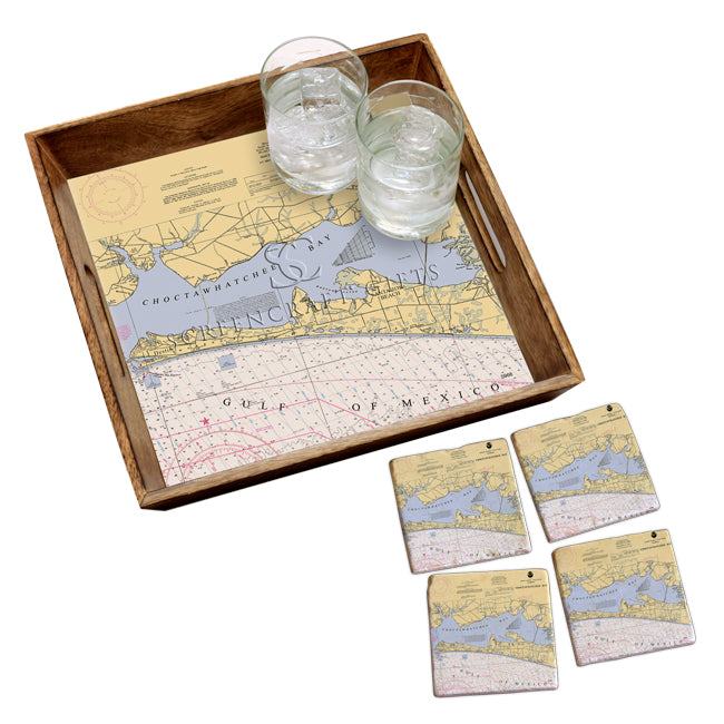 Destin, FL - Marble Coaster Set