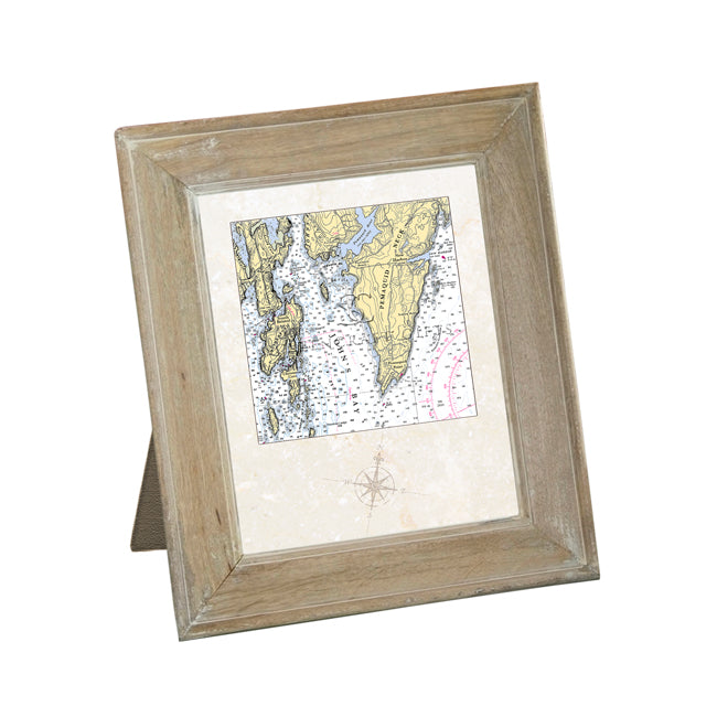 Pemaquid Neck, ME - Framed Art Print