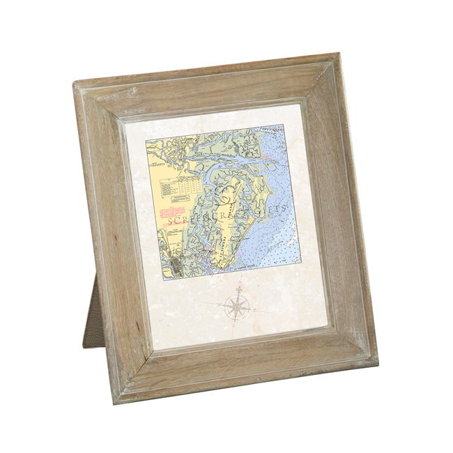 St. Simons Island, GA - Framed Art Print