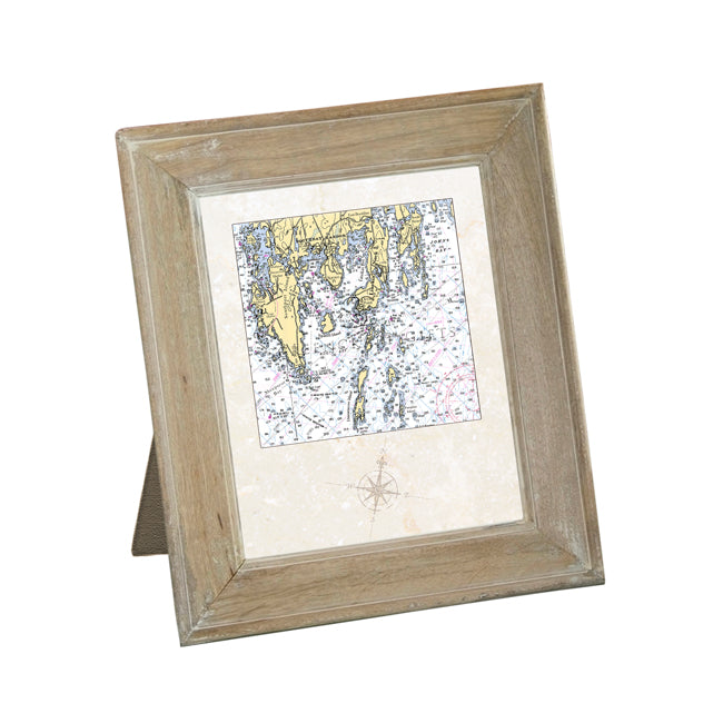 Boothbay Harbor, ME- Framed Art Print