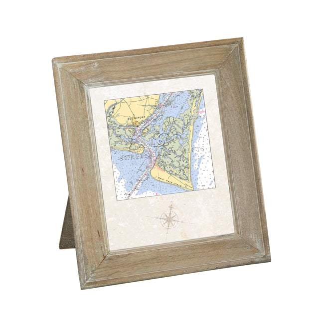 Bald Head Island, NC - Framed Art Print