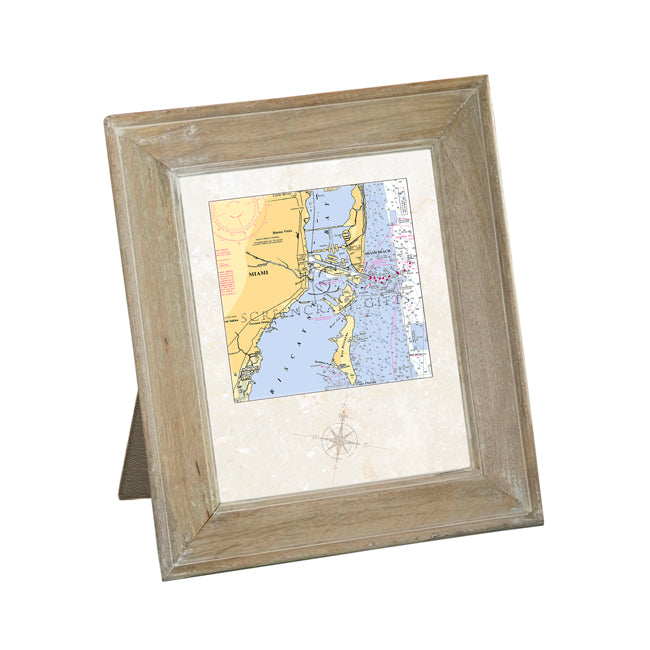 Miami, FL - Framed Art Print
