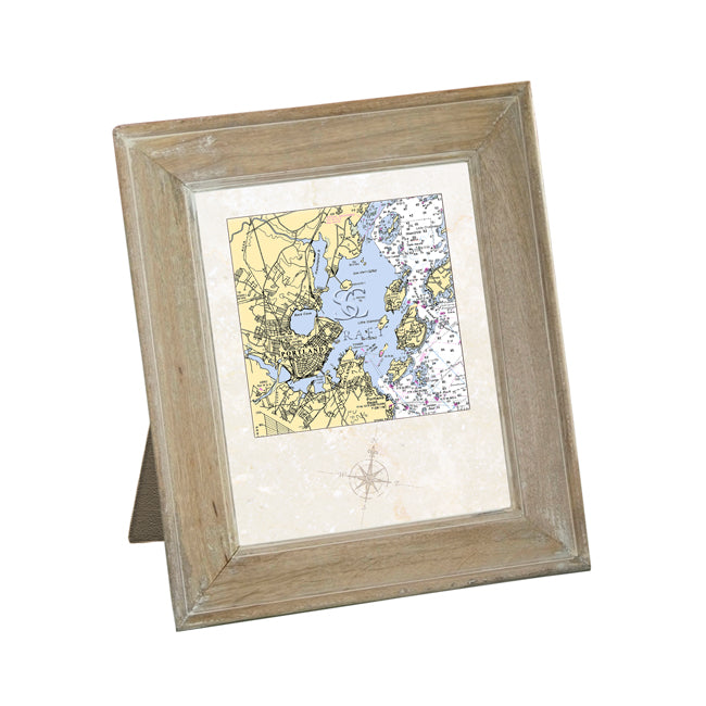 Portland, ME - Framed Art Print