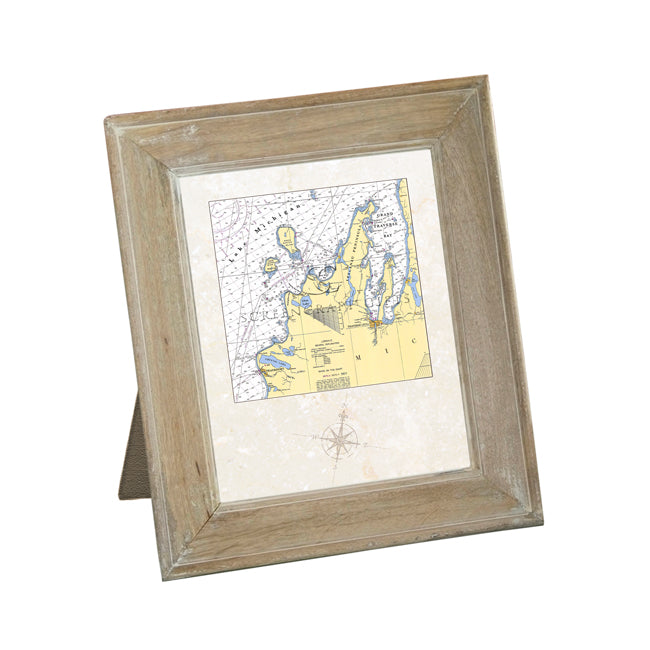 Traverse City, MI -  Framed Art Print