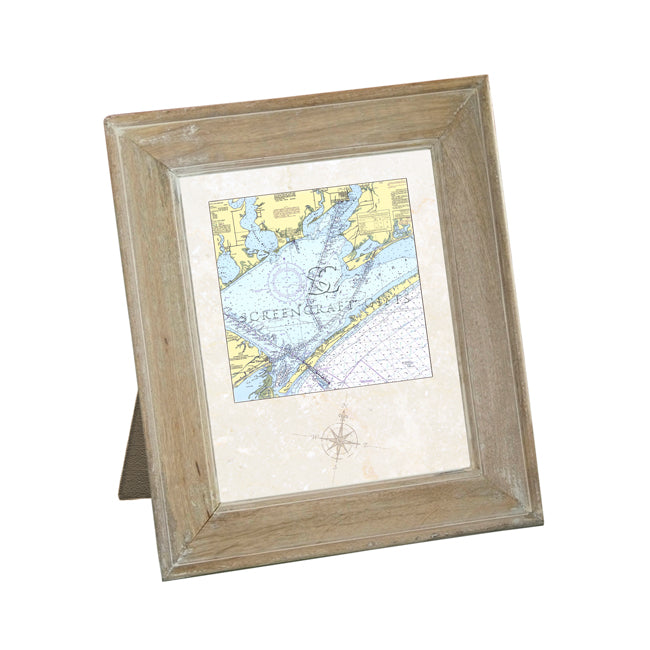Matagorda Bay, TX- Framed Art Print