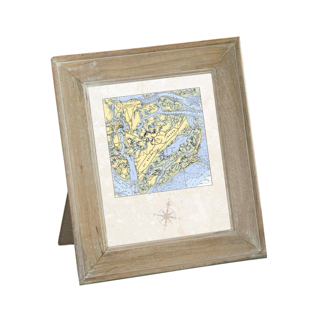 St. Helena, SC - Framed Art Print