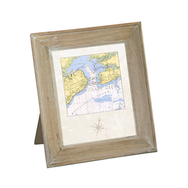 St. Louis Bay, MS - Framed Art Print
