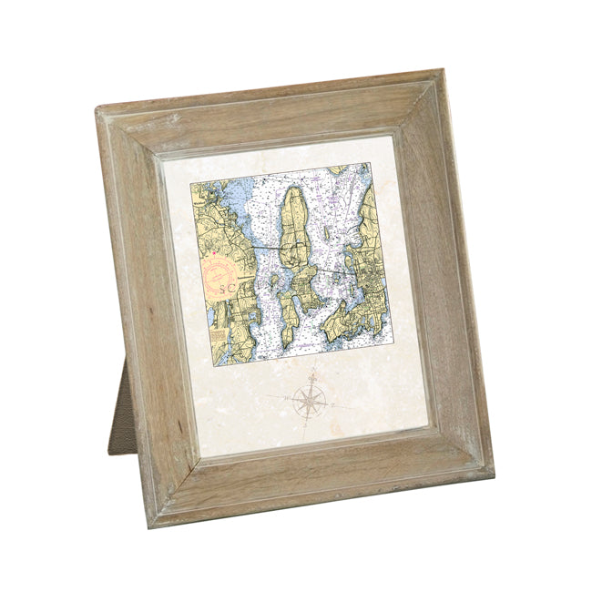 Wickford to Newport, RI- Framed Art Print