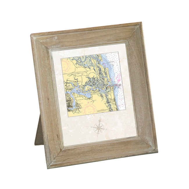 Jacksonville, FL- Framed Art Print