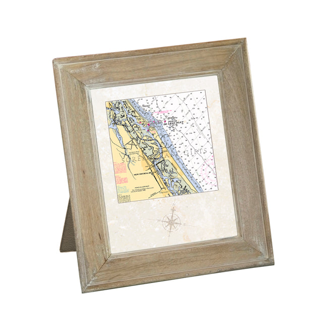New Smyrna Beach, FL- Framed Art Print