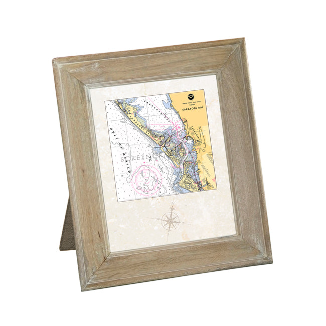 Sarasota, FL  - Framed Art Print
