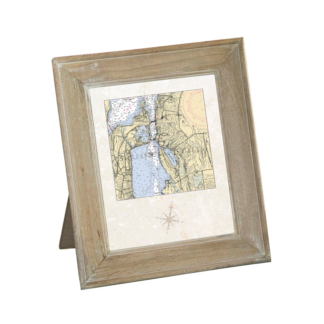 Tiverton, RI - Framed Art Print