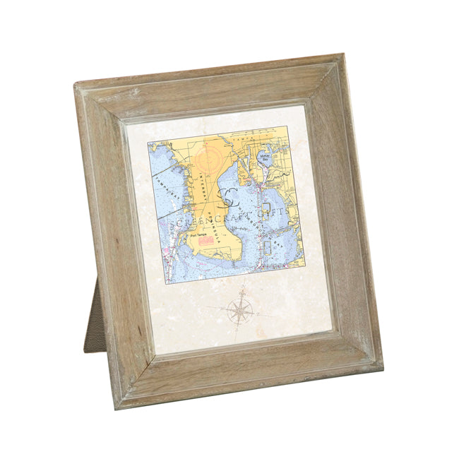 Tampa Bay, FL- Framed Art Print
