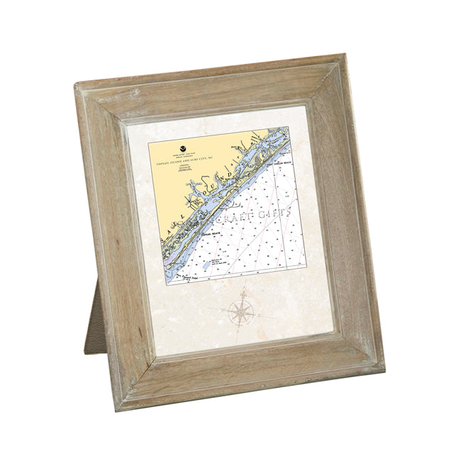 Surf City, NC  - Framed Art Print