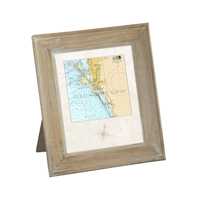 Siesta Key, FL - Framed Art Print