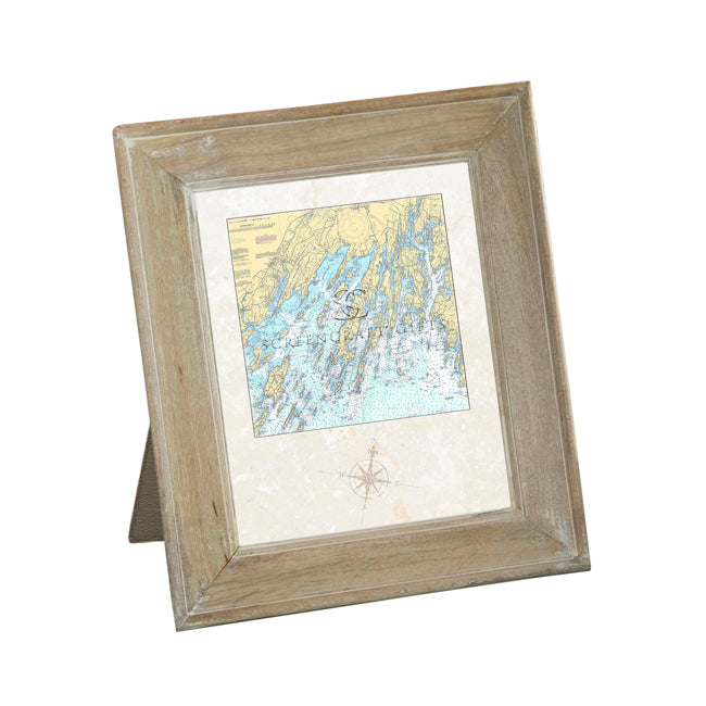 Brunswick, ME - Framed Art Print