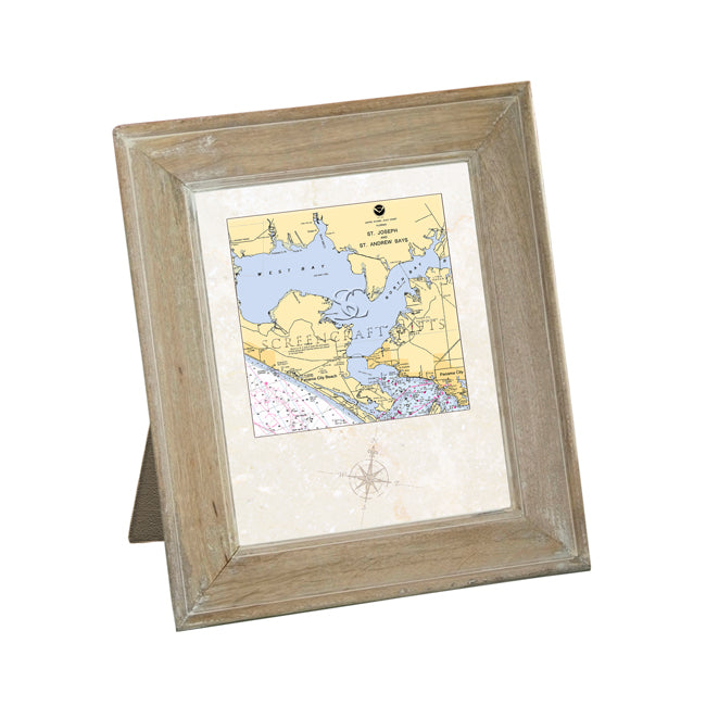 Panama City Beach, FL - Framed Art Print