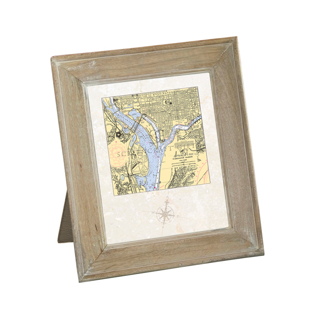 Washington, DC - Framed Art Print