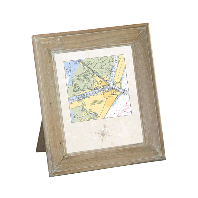 Port Aransas, TX - Framed Art Print