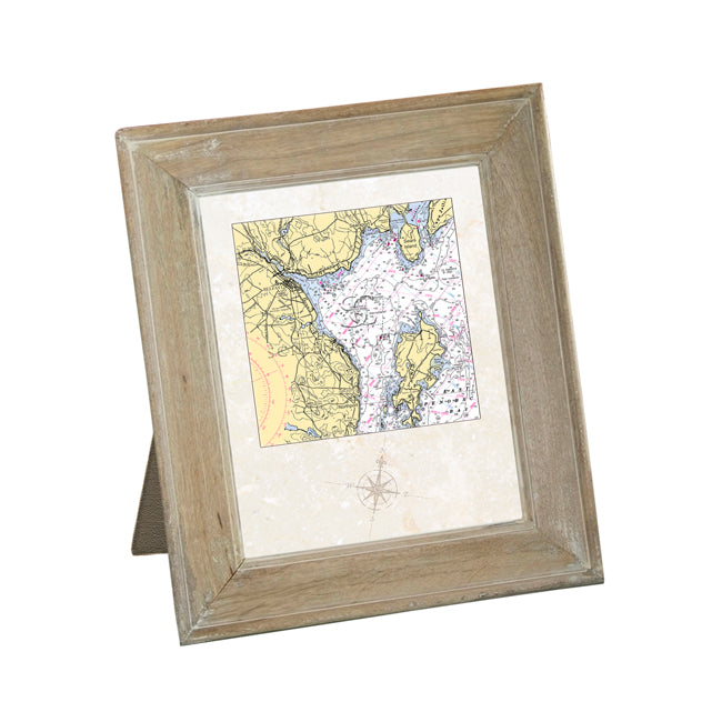 Belfast, ME  - Framed Art Print