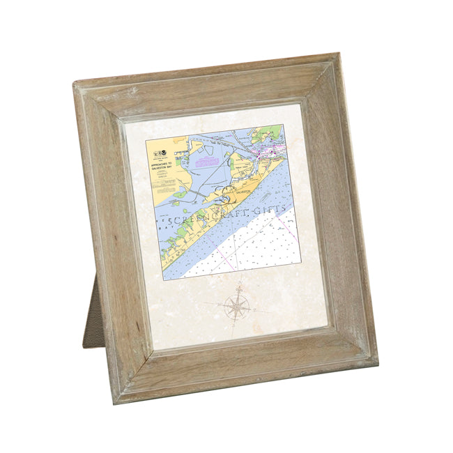 Galveston, TX - Framed Art Print