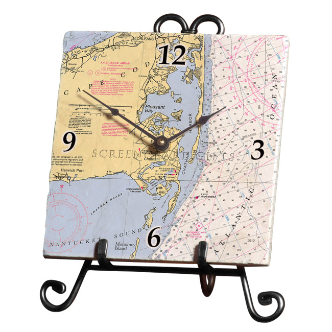 Chatham, MA- Marble Desk Clock