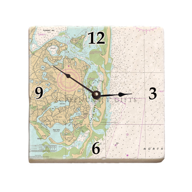 Chatham, MA- Marble Desk Clock