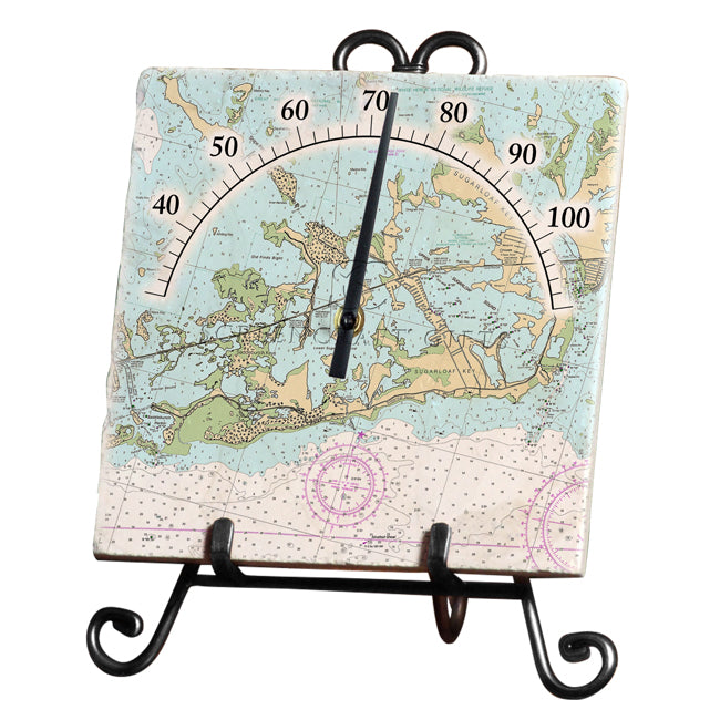 Sugarloaf Key, FL  - Marble Thermometer