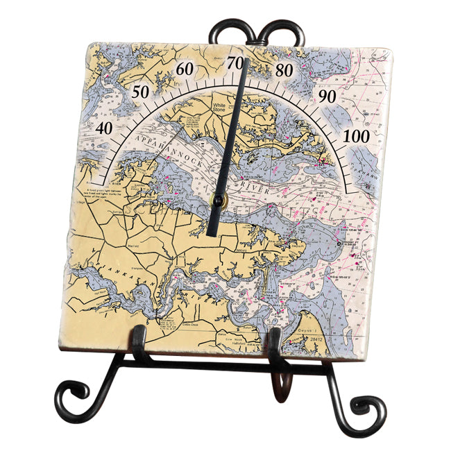 Irvington, VA- Marble Thermometer