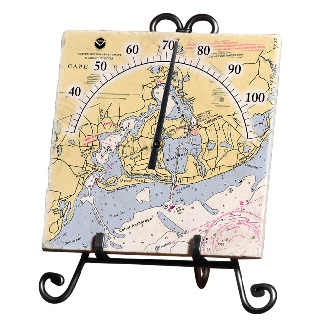 Osterville, MA - Marble Thermometer