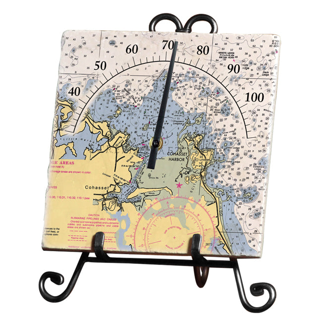 Cohasset, MA  - Marble Thermometer