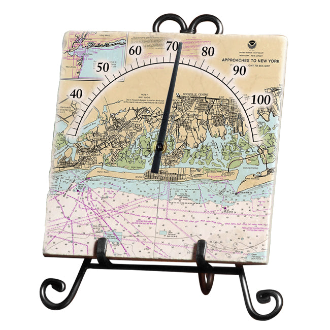 Long Beach, NY- Marble Thermometer