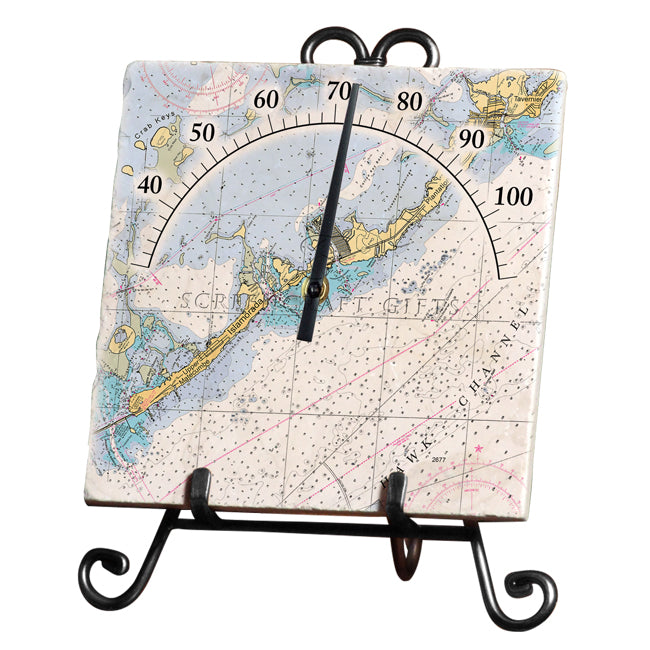 Islamorada, FL- Marble Thermometer