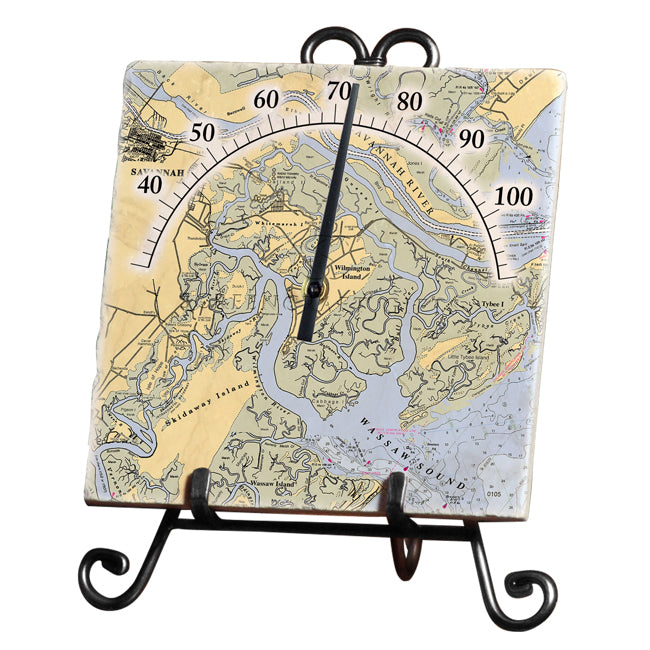 Savannah, GA- Marble Thermometer