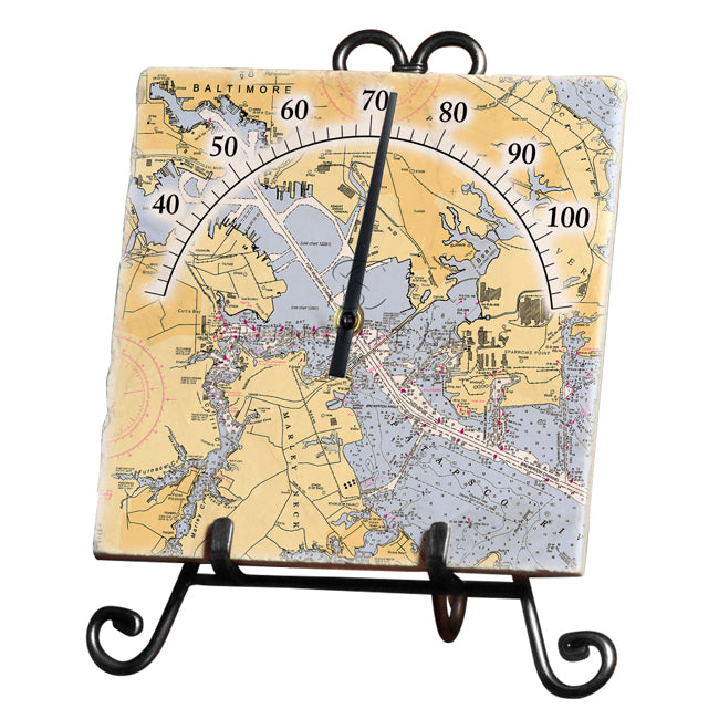 Baltimore, MD - Marble Thermometer