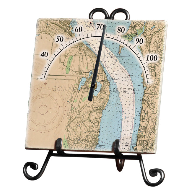 Haverstraw, NY - Marble Thermometer