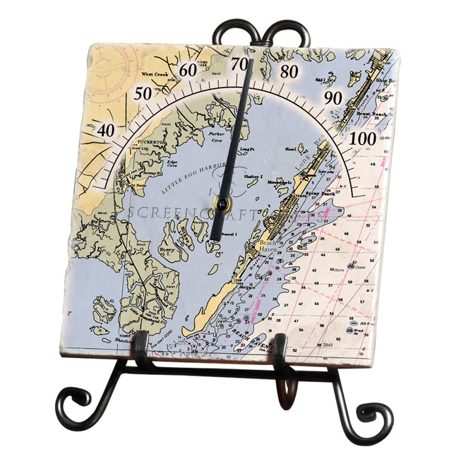 Beach Haven, NJ- Marble Thermometer