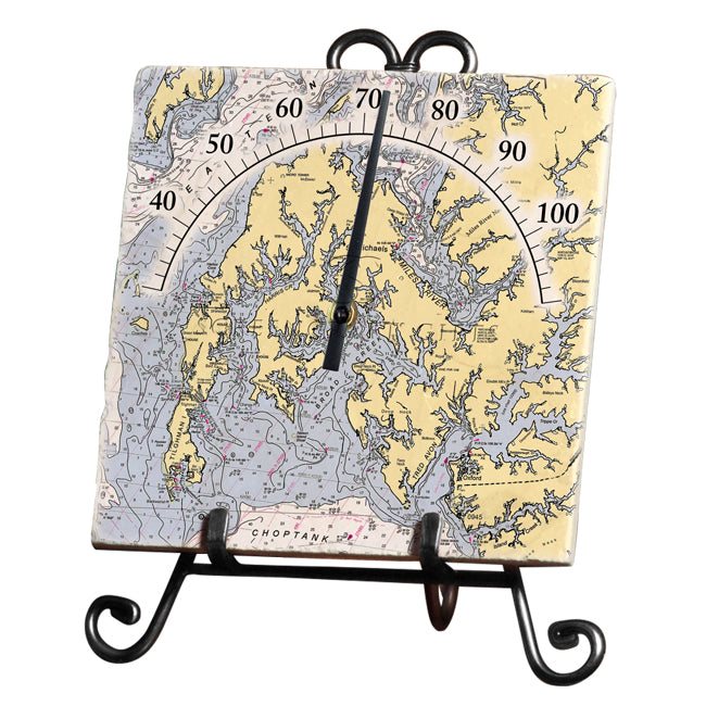 St. Michaels, MD- Marble Thermometer