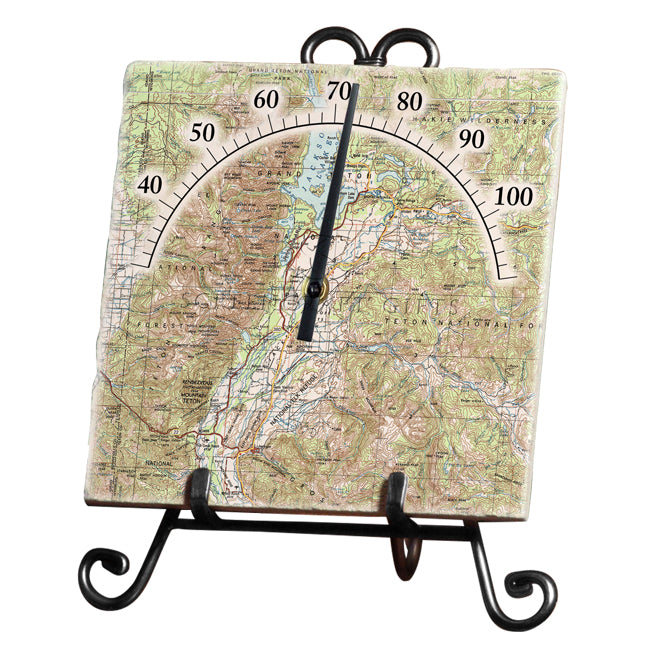 Grand Teton National Park-  Marble Thermometer