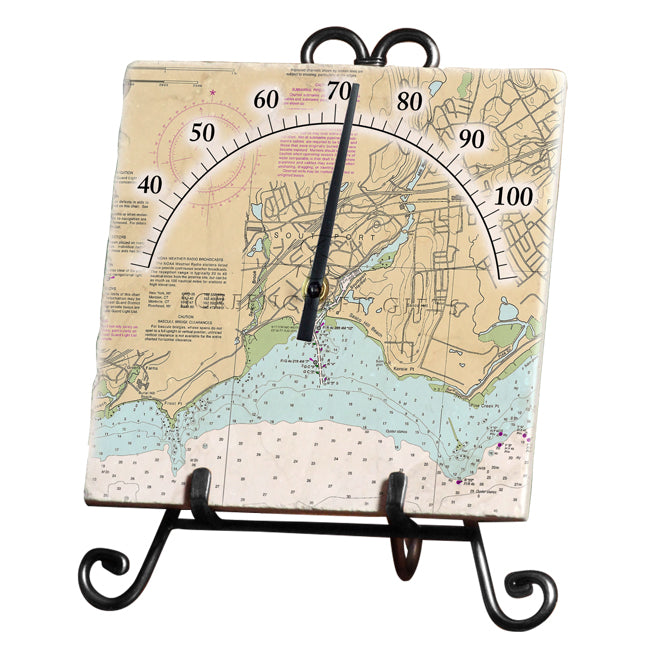 Southport, CT  - Marble Thermometer