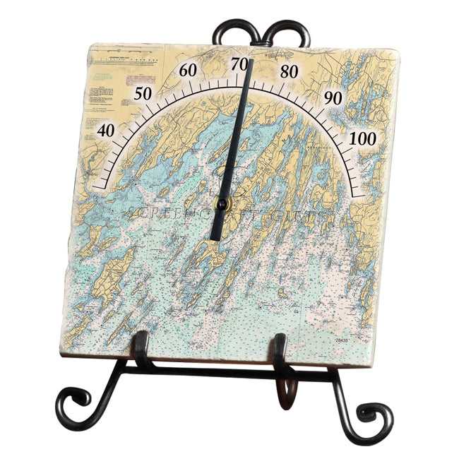 Brunswick, ME - Marble Thermometer