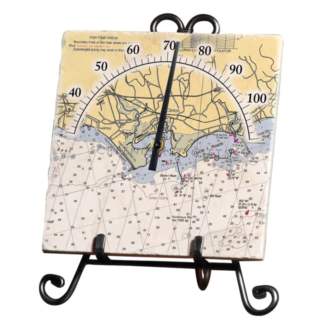 Clinton, CT - Marble Thermometer
