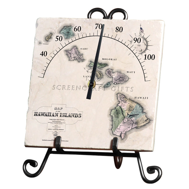 Hawaii - Marble Thermometer
