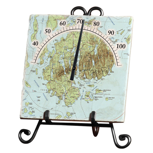 Acadia National Park-  Marble Thermometer