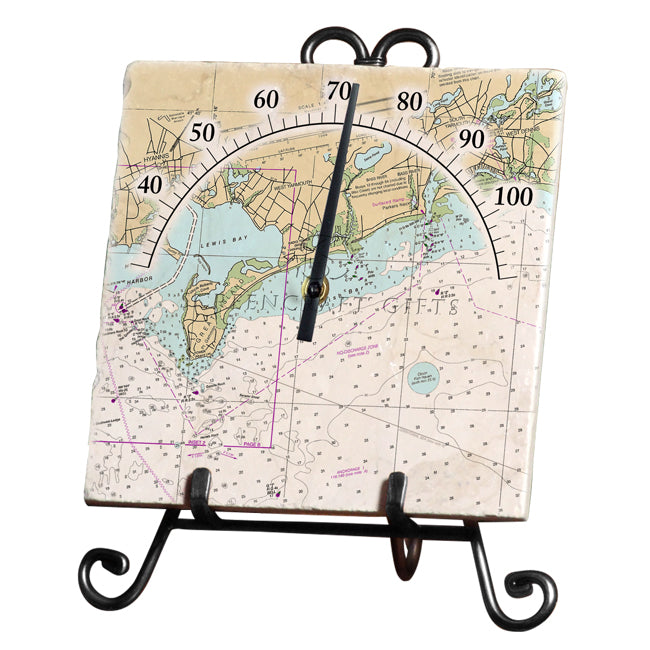 West Yarmouth, MA - Marble Thermometer