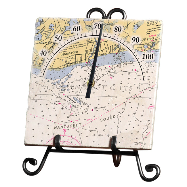 Dennis Port, MA  - Marble Thermometer