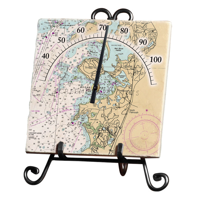 North Falmouth, MA  - Marble Thermometer