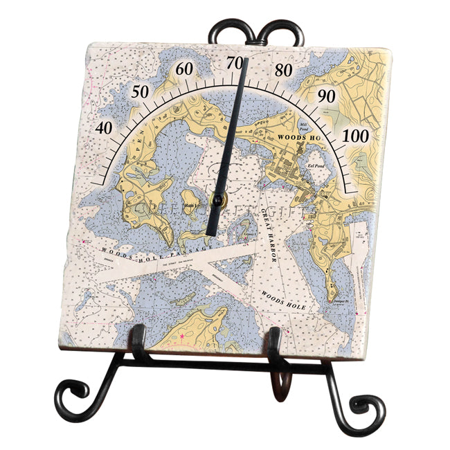 Woods Hole, MA- Marble Thermometer